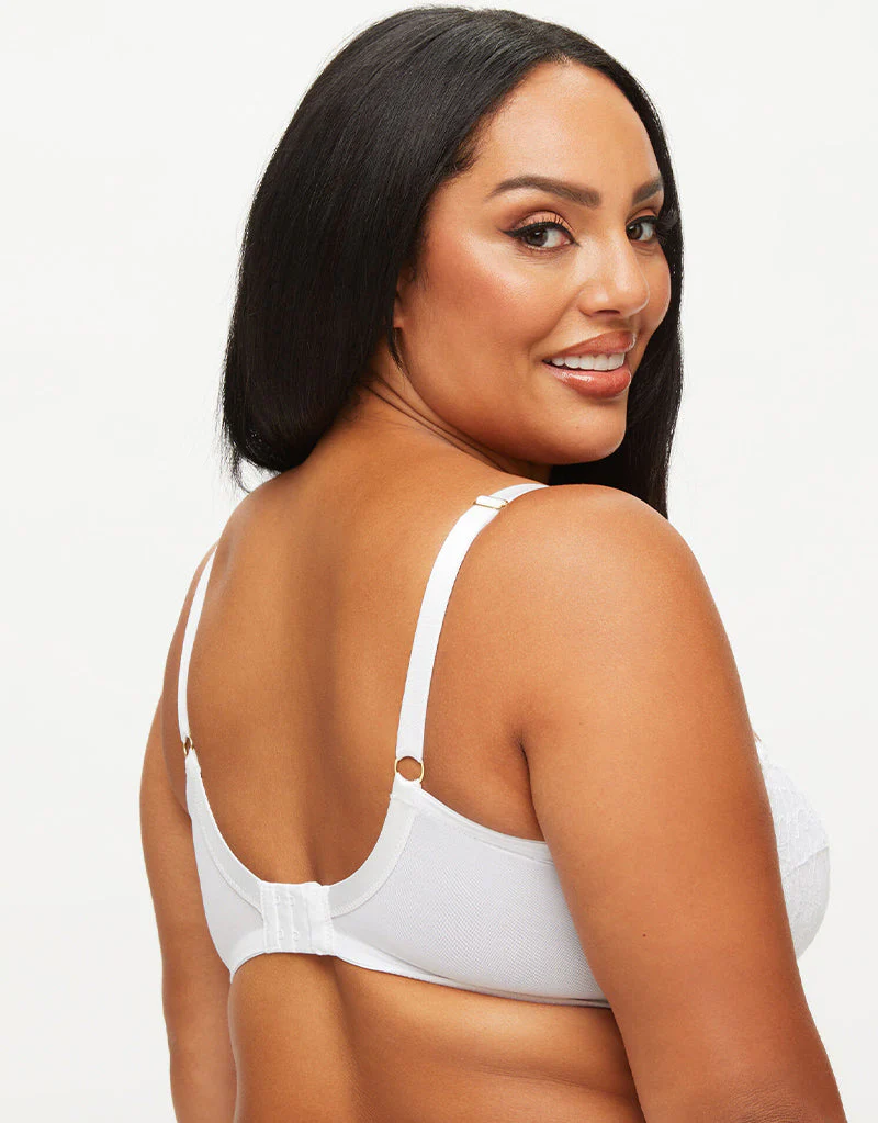 Ann Summers Sexy Lace Planet Padded Balcony Bra White - Image 5