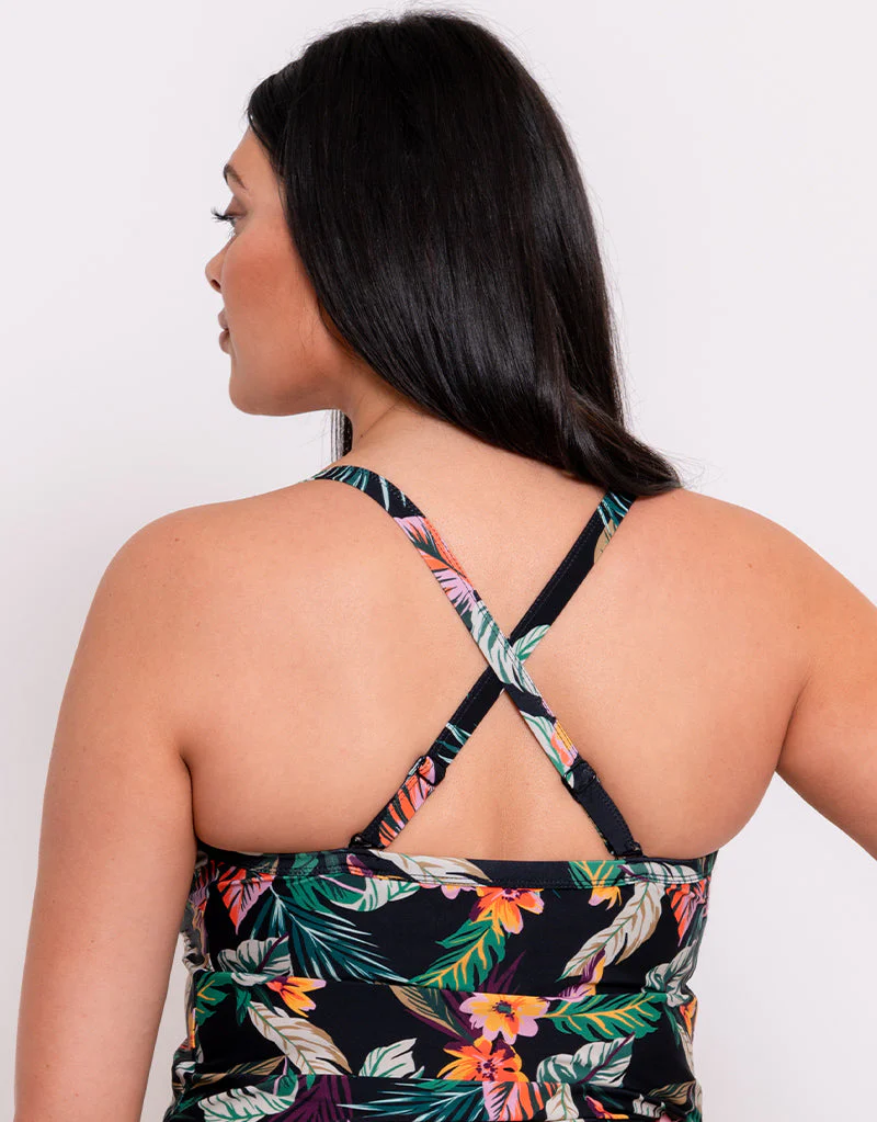 Curvy Kate Cuba Libre Plunge Tankini Multiway Top Print Mix - Image 5