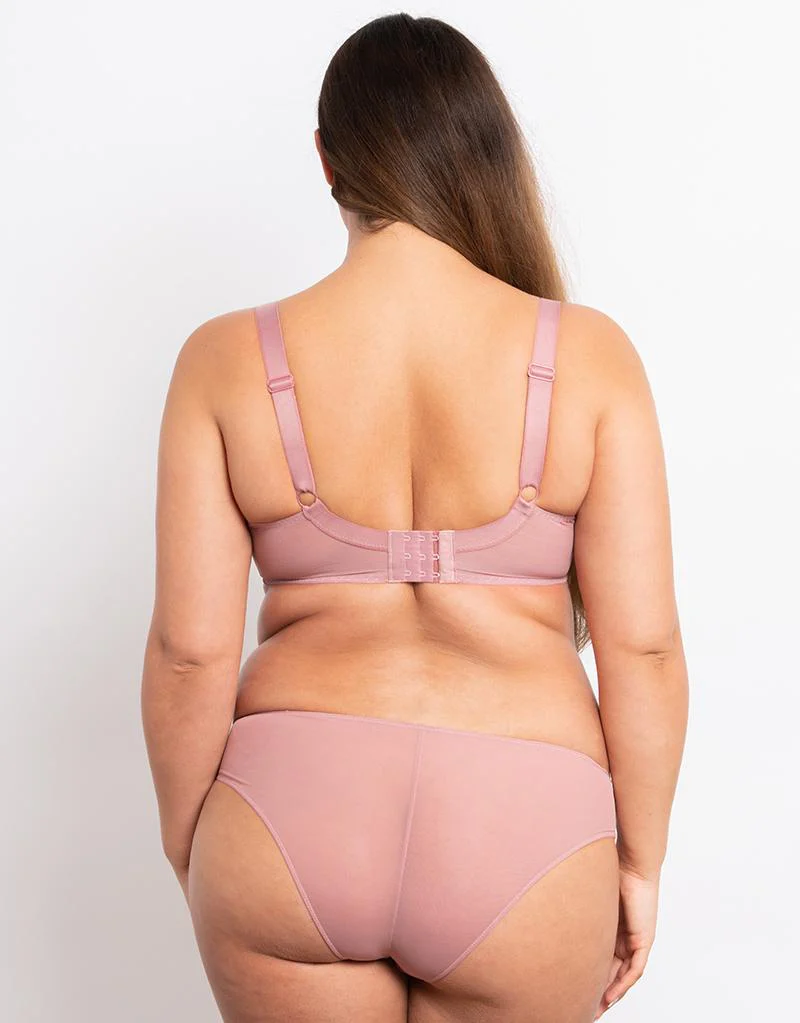 Flirtelle Thalia Brazilian Brief Dusky Pink - Image 4