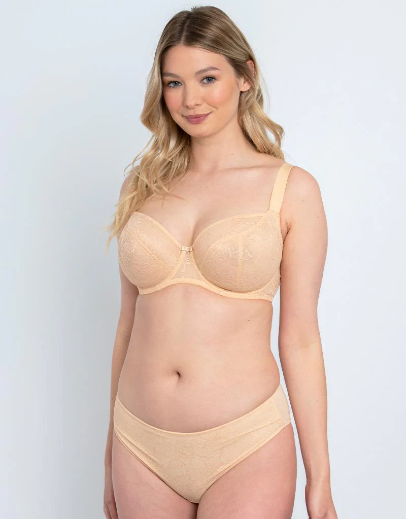 Flirtelle Thalia Brazilian Brief Latte - Image 3